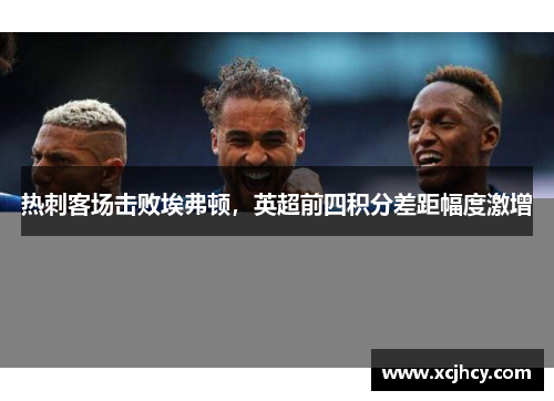 热刺客场击败埃弗顿，英超前四积分差距幅度激增