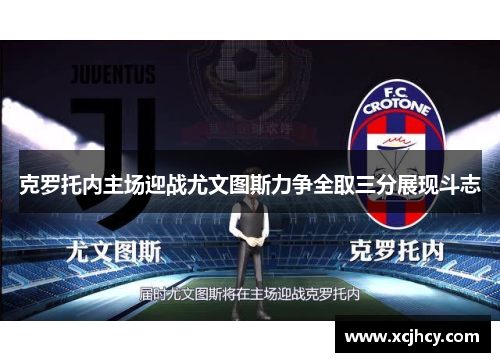 克罗托内主场迎战尤文图斯力争全取三分展现斗志